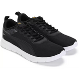 Puma Mens Ultragrip Dark Coal-Black-Pele Yellow Running Shoe (31076201)