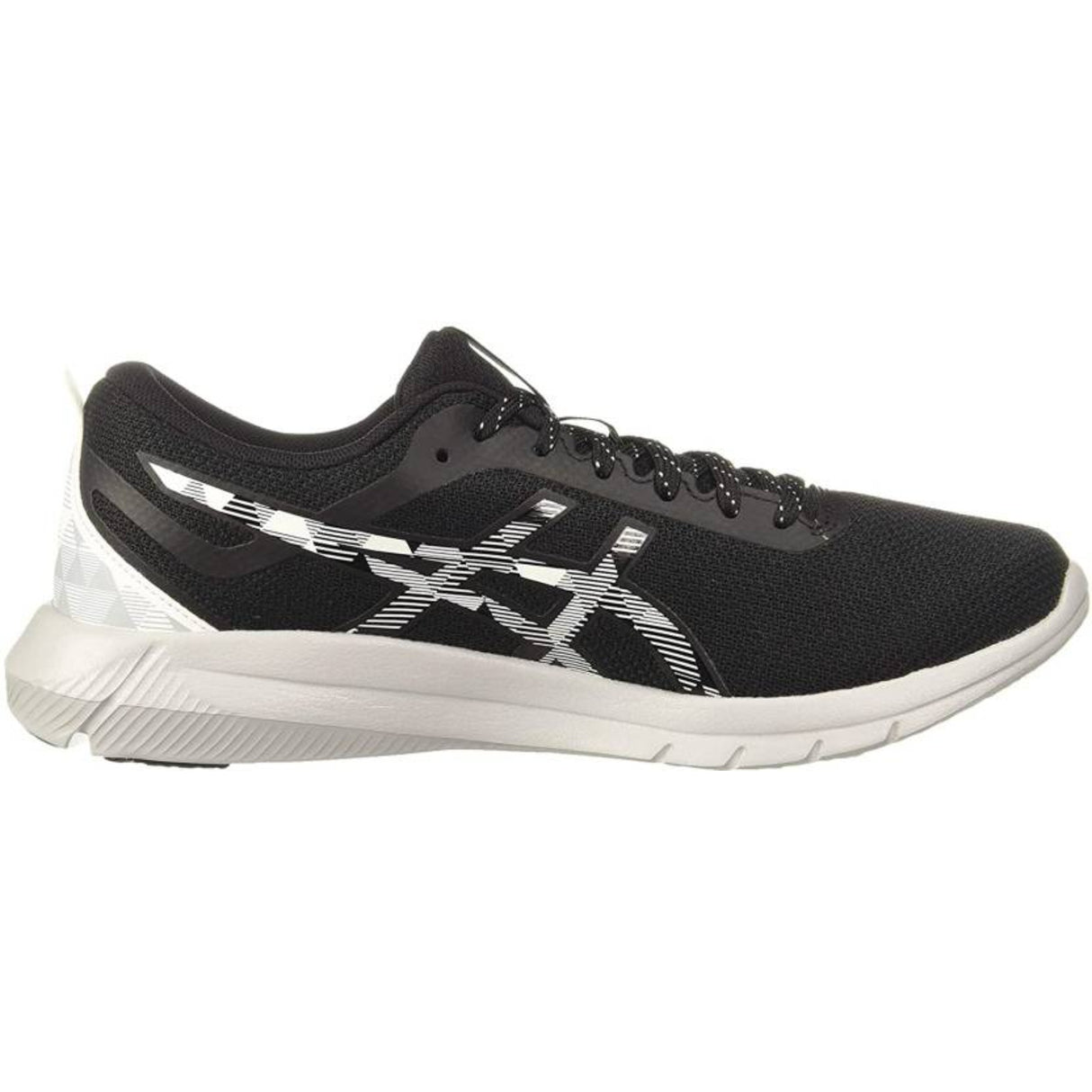 Asics NITROFUZE FESTA Sports Running Shoes Black/White 1021A396