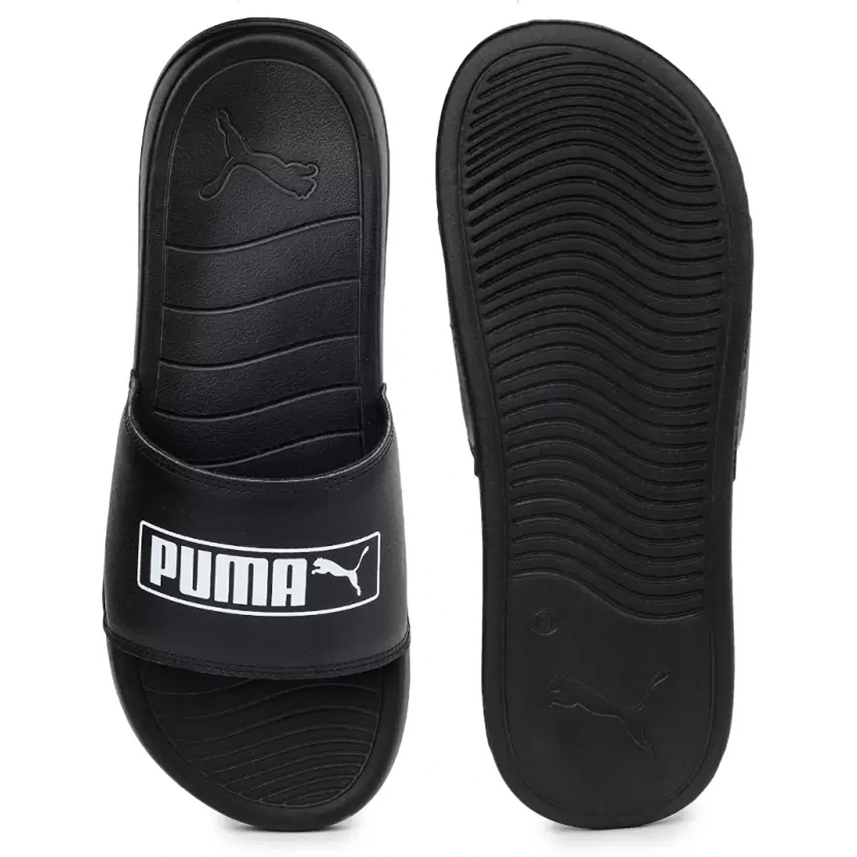 Puma Exclusive Alvi Slides For Men (Black) (39677301)