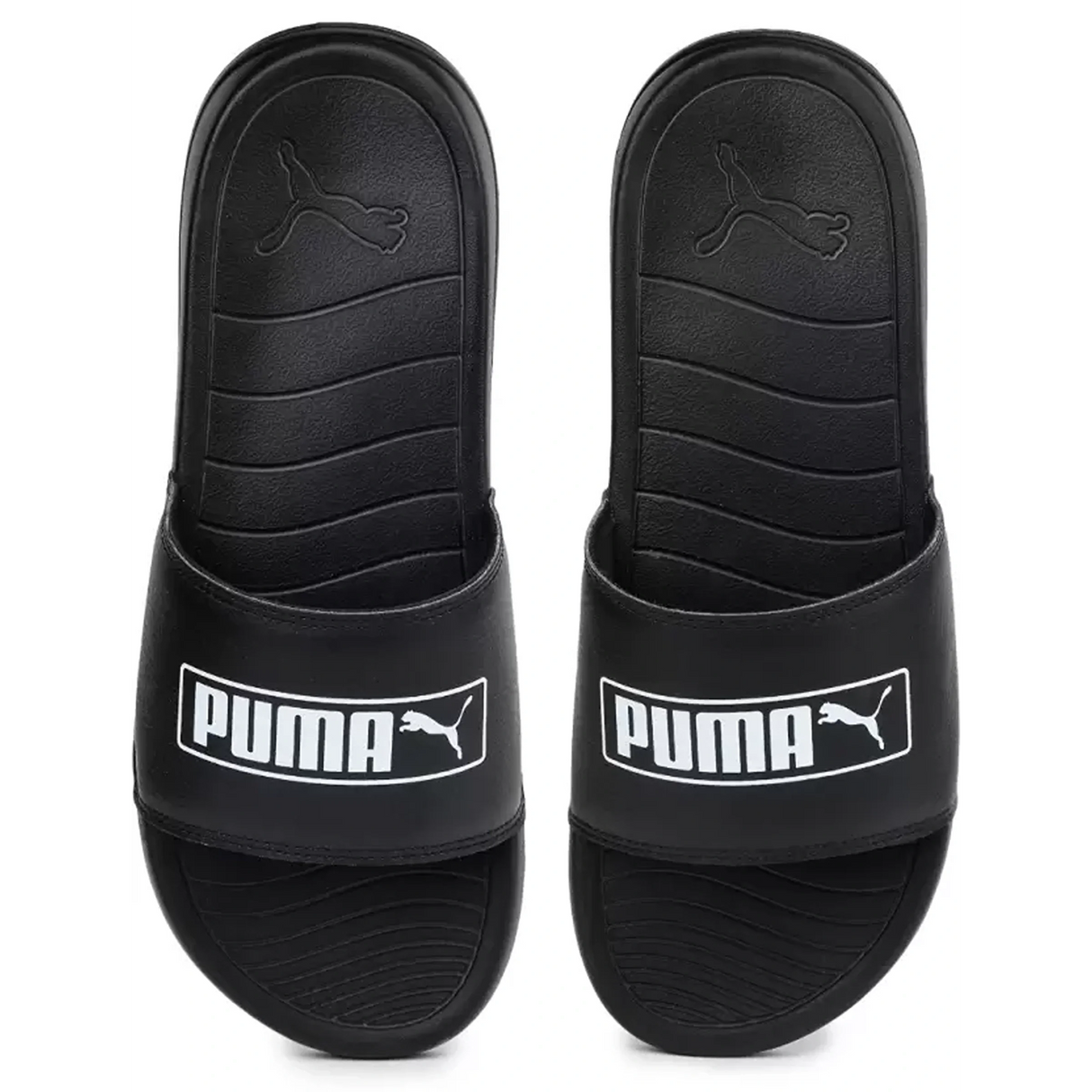 Puma Exclusive Alvi Slides For Men (Black) (39677301)