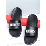 #Exclusive Puma Alvi Men Slides (Black) Men Slides  (Black, White 8) (39677301)