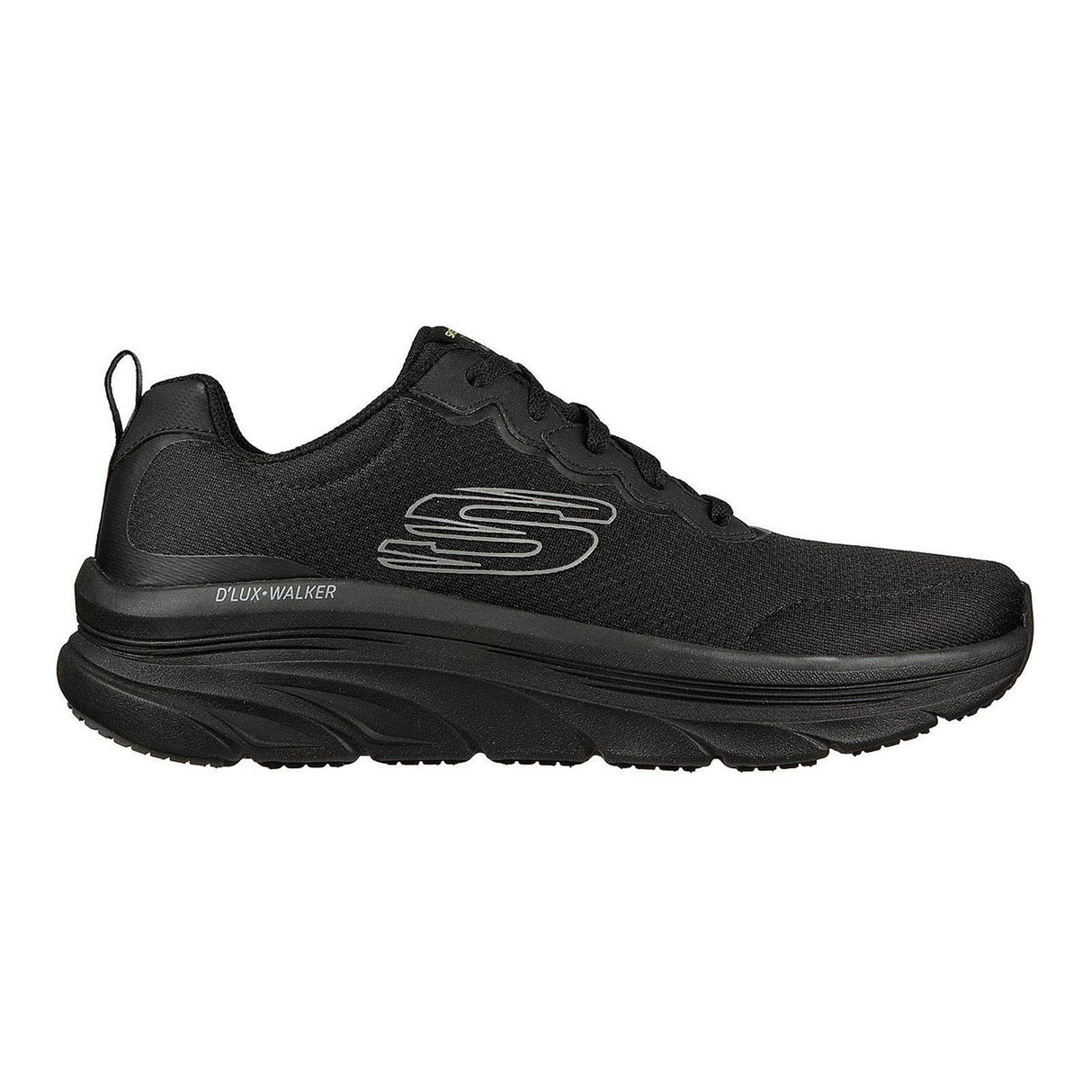 Skechers Brand Mens Dlux Walker Scrambler Sports Shoes (232264-BKCC)