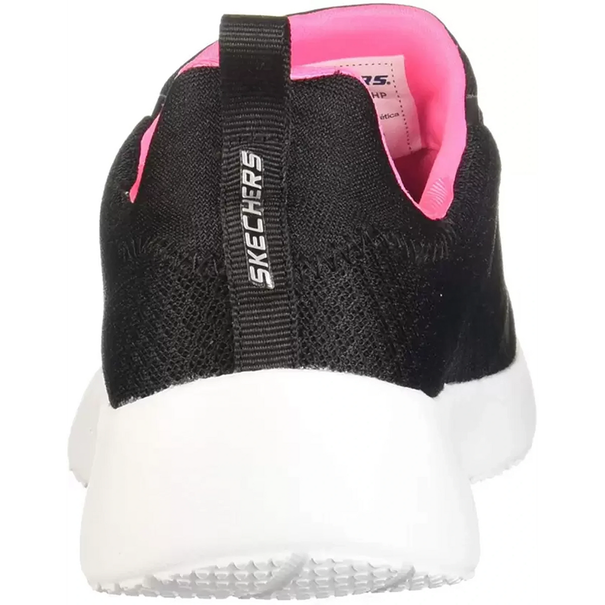 SKECHERS DYNAMIGHT Walking Shoes For Women  (Black, Pink) (12119-BKHP)