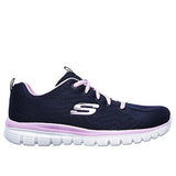 SKECHERS WOMEN'S GRACEFUL - GET CONNECTED (12615-NVPK)