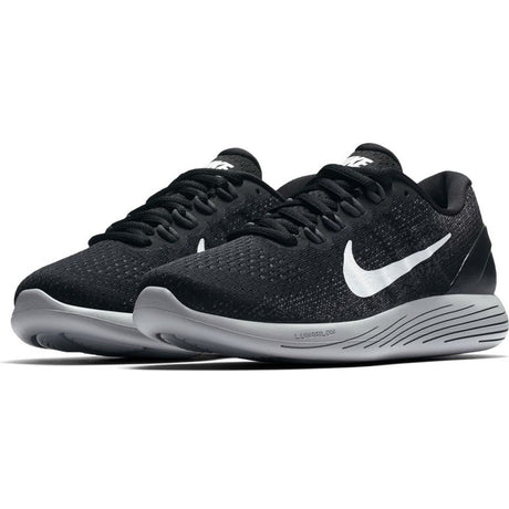 Nike LUNARGLIDE 9 Mens Black Athletic Running Shoes (904716-001)