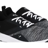 Puma Unisex-Adult NRGY Comet White-Black Running Shoe (19055604)