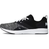 Puma Unisex-Adult NRGY Comet White-Black Running Shoe (19055604)