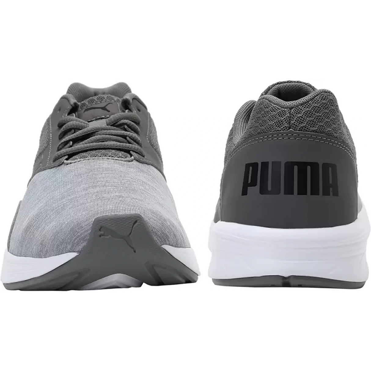 Puma Unisex Adult Trigger Black White-Quarry Running Shoe (19486603)