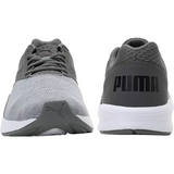 Puma Unisex Adult Trigger Black White-Quarry Running Shoe (19486603)