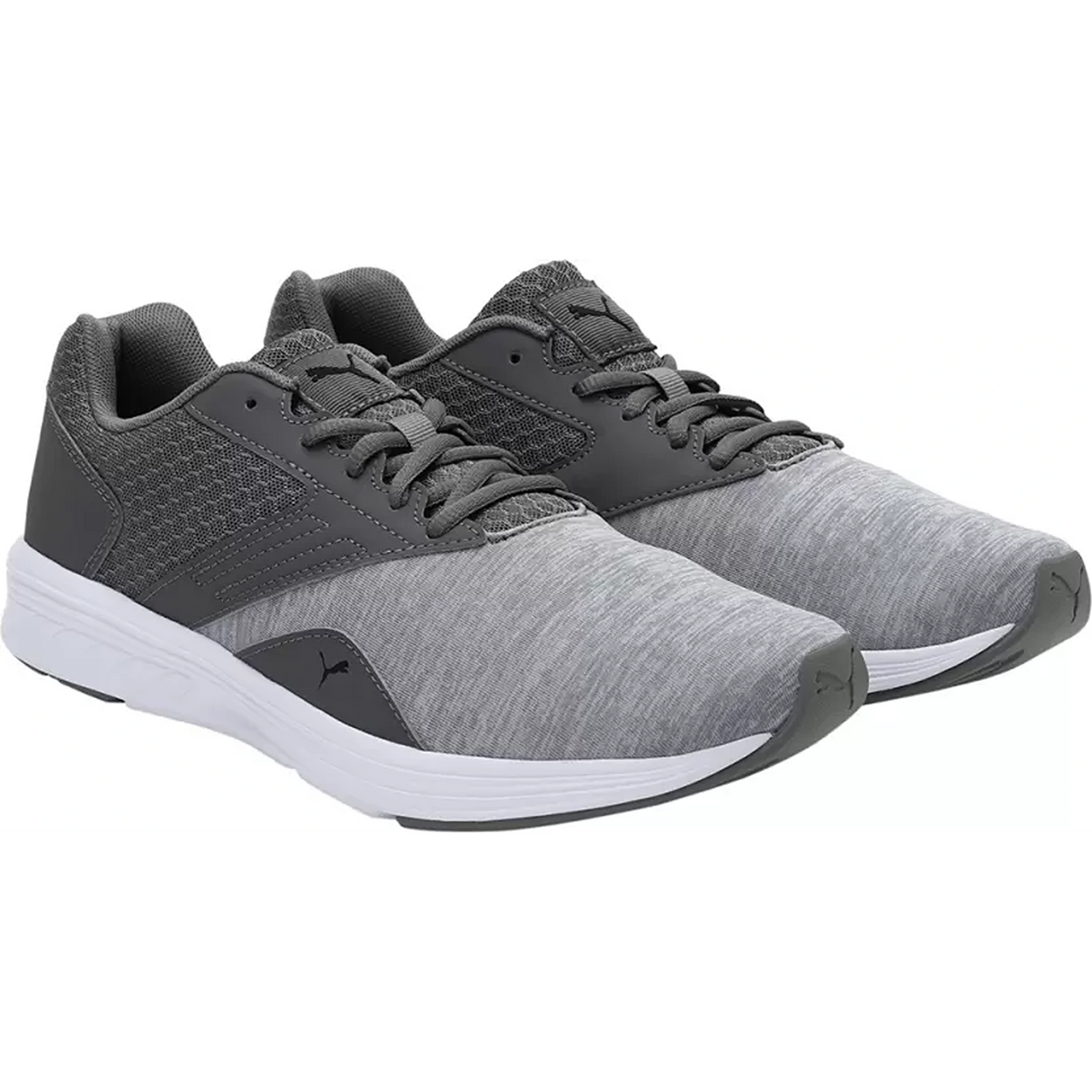 Puma Unisex Adult Trigger Black White-Quarry Running Shoe (19486603)