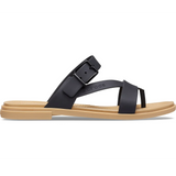 crocs Women's Tulum Post Toe W Black/Tan Fashion Sandal