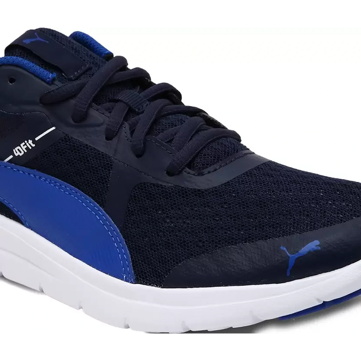 Puma Men's Flex Essential Peacoat-Turkish Sea Running Shoe (36526804)