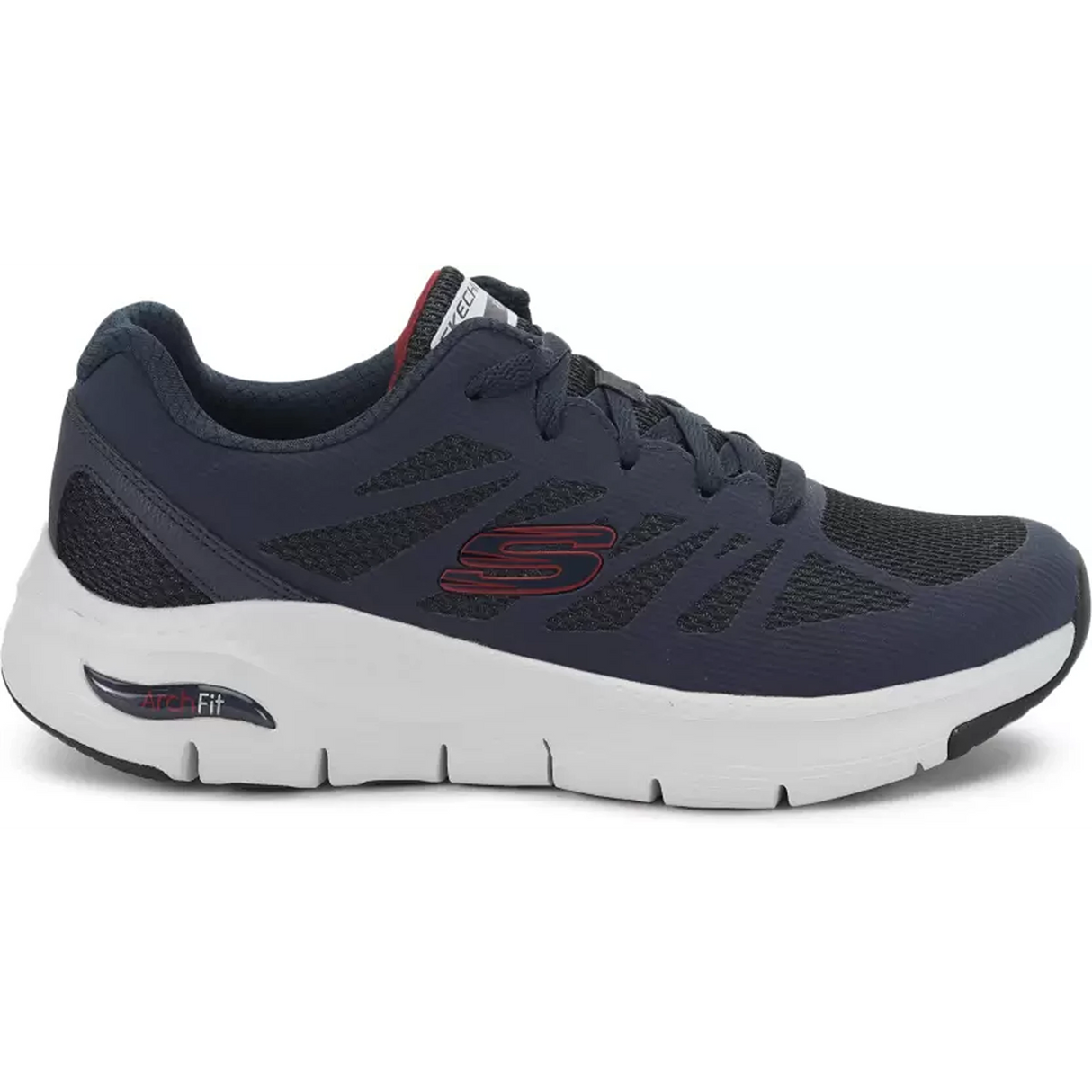 SKECHERS MEN'S SKECHERS ARCH FIT - CHARGE BACK (232042-NVRD)