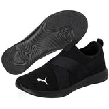 Puma Unisex-Adult Softride Vital Strap Eng MSH Black-White Running Shoe (37786202)