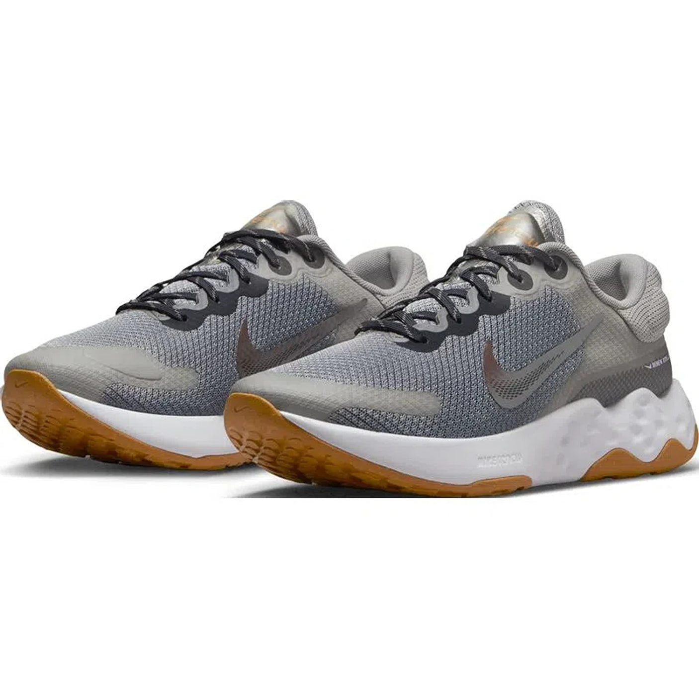 Nike Renew Ride 3 Tenis Gris De Hombre Para Correr (DC8185-006)