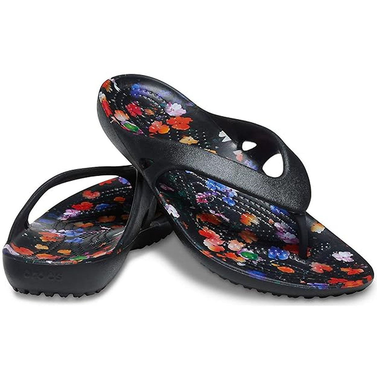 Crocs Girl's Kadee Ii Seasonal Graphic Flip Flops