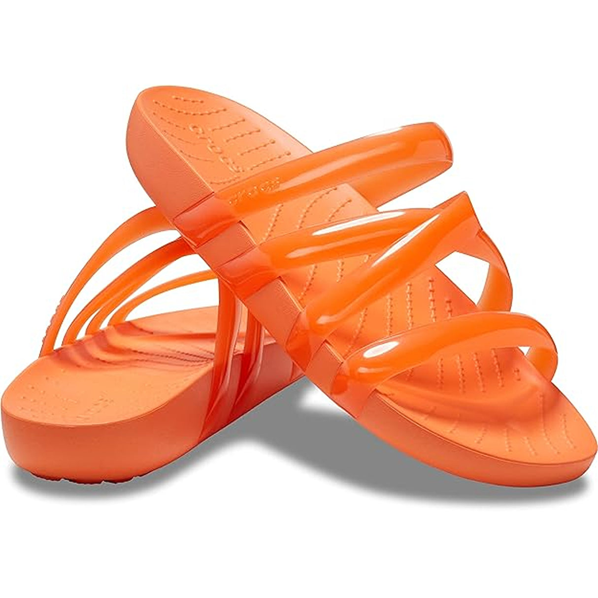 Crocs Women's Splash Glossy Strappy Sandal