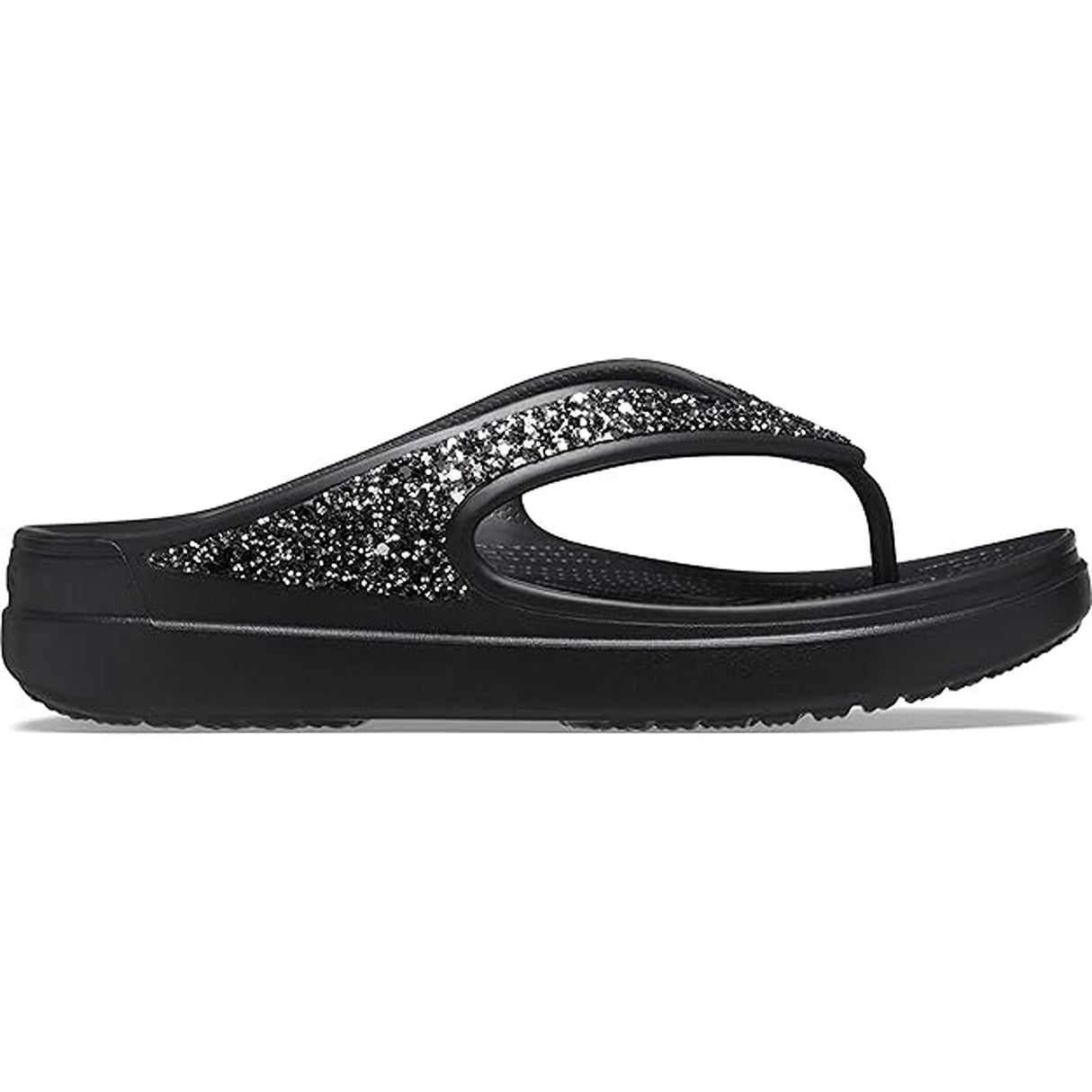 Crocs Women's Sloane Glitter Wedge Clog