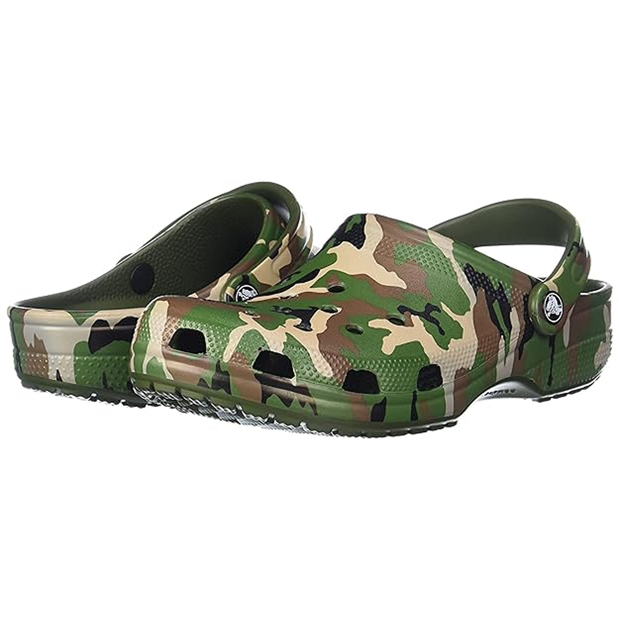 crocs Men-Adult Classic Camo Clog Mule