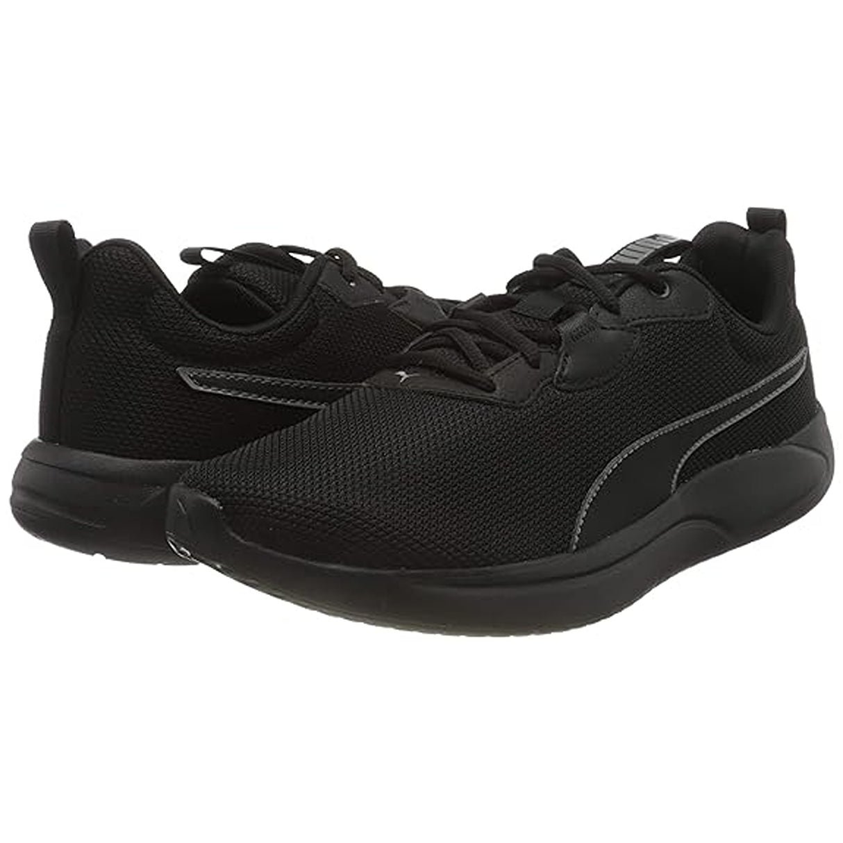 Puma Mens Resolve Black-Castlerock Running Shoe  (19473904)