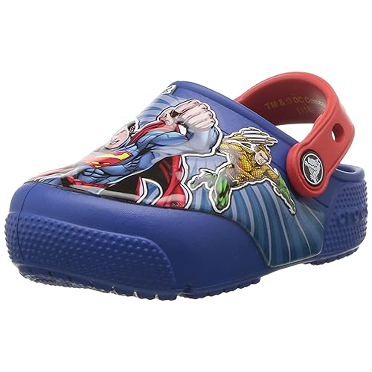 Crocs Fl Justiceleague Lights Clog K Blue Jean Clogs