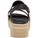 crocs womens Brooklyn Black/Multi Sandal