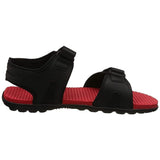 Puma Men's Puma Black-High Risk Red Sandals (19185301)