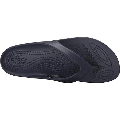 Crocs Girls Navy Flip Flop