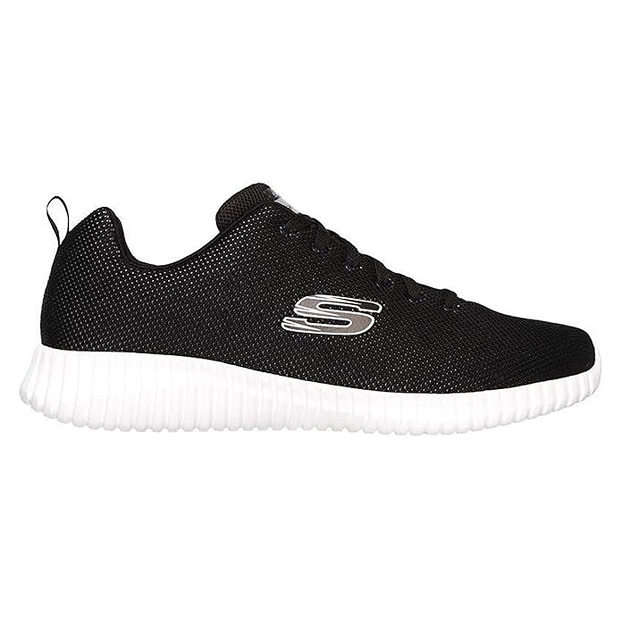 Skechers Men's Elite Flex Black White Training Shoes (52647-BKW)