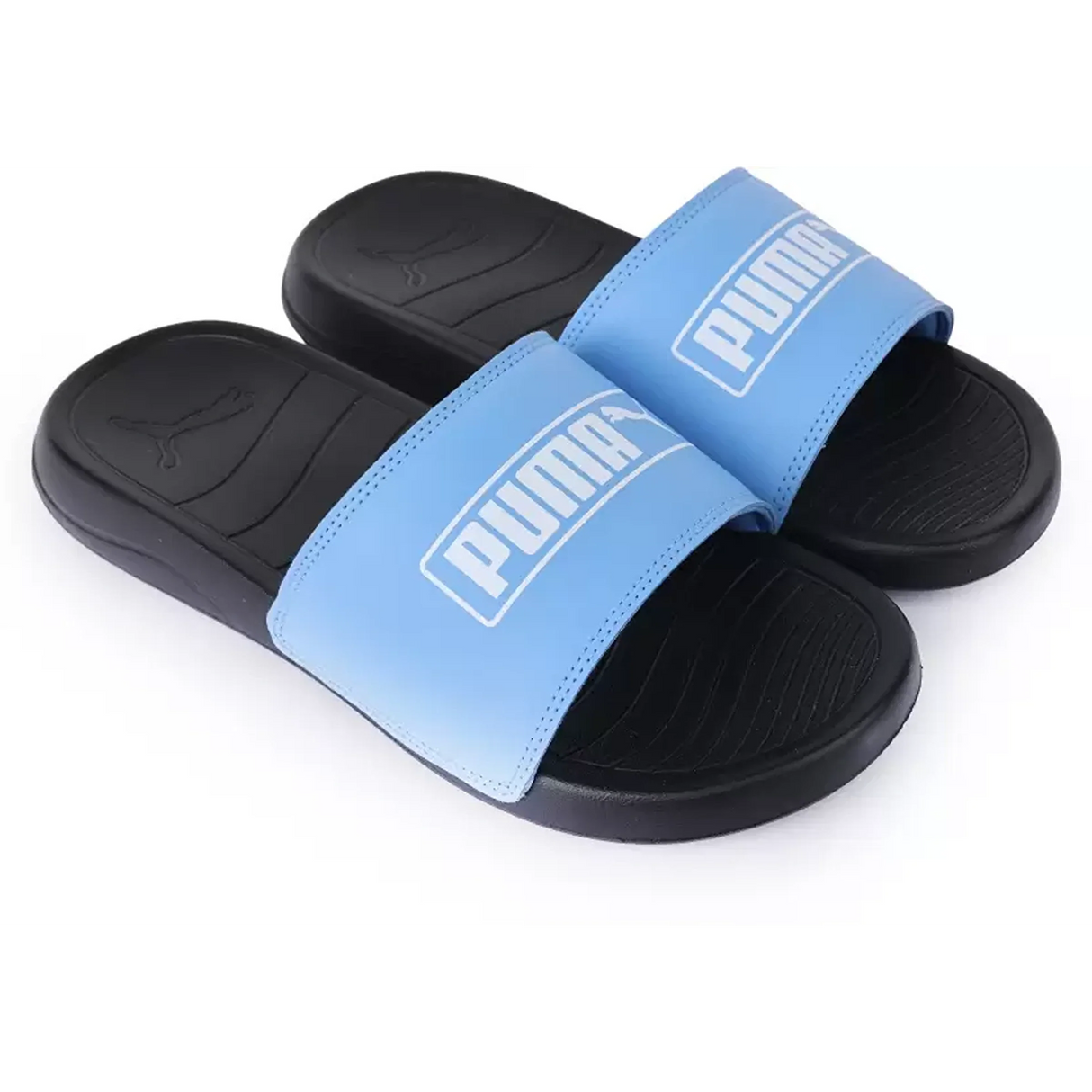 Puma Exclusive Alvi Slides For Men (Blue) (39677303)