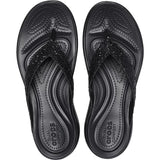 crocs Women Capri Fashion Sandal V Sporty Flip W Mamt