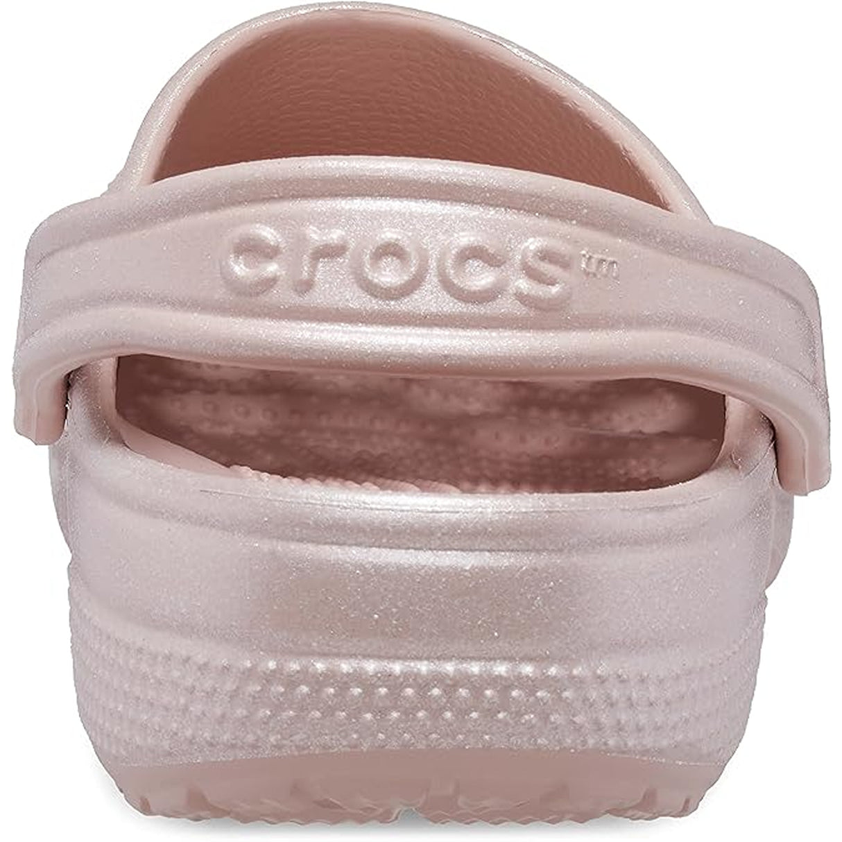 Crocs Womens Classic Shimmer Clog Pink Clay Classic Pink Clay Clog Men Adult (Pink Clay