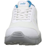 Puma Men's BLUR V1 White-Hawaiian Ocean-Quarry Running Shoes (19163701)