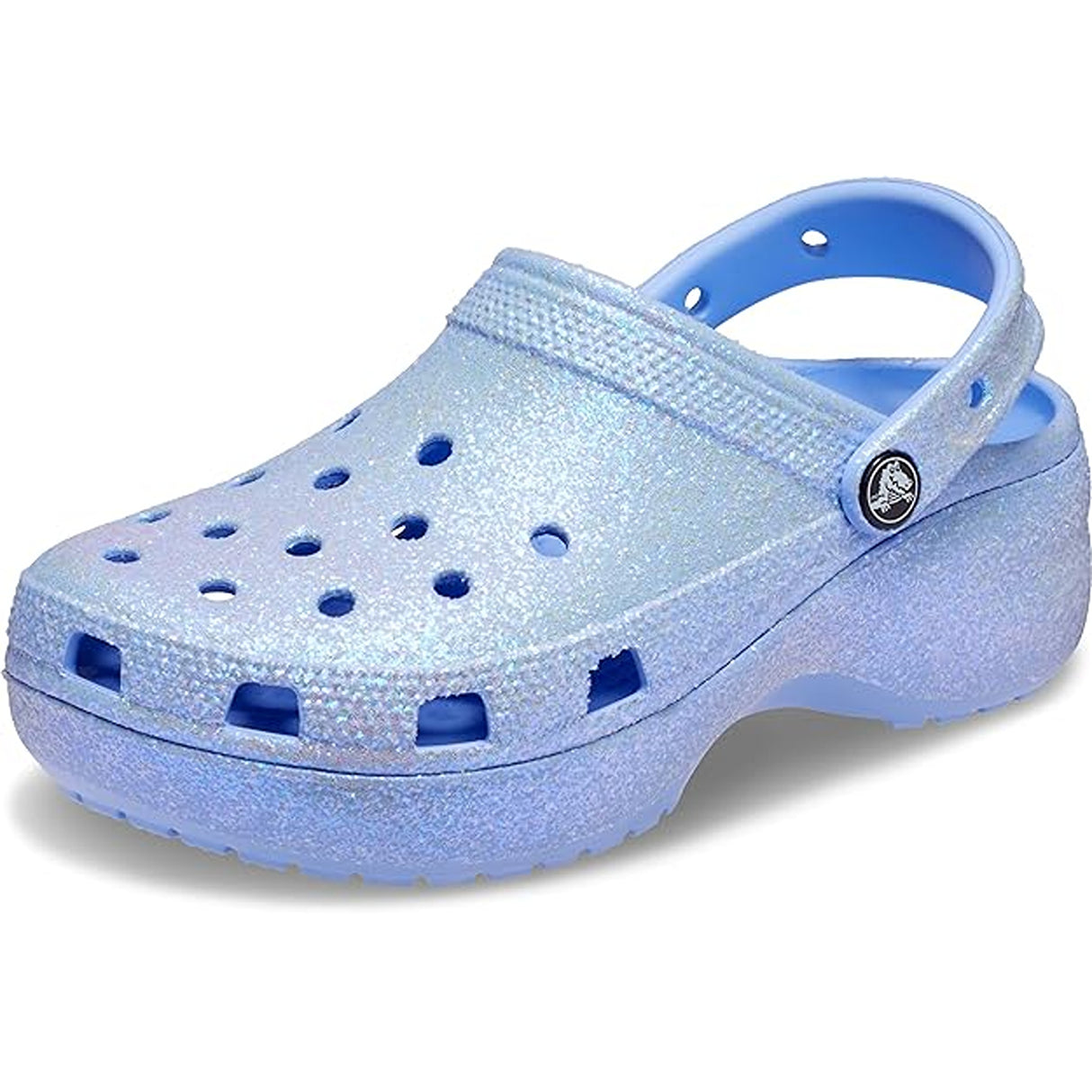 Crocs Women's Classic Platform Clog(Moon Jelly)