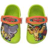 crocs FunLab Lion Guard Girls Clog in Green