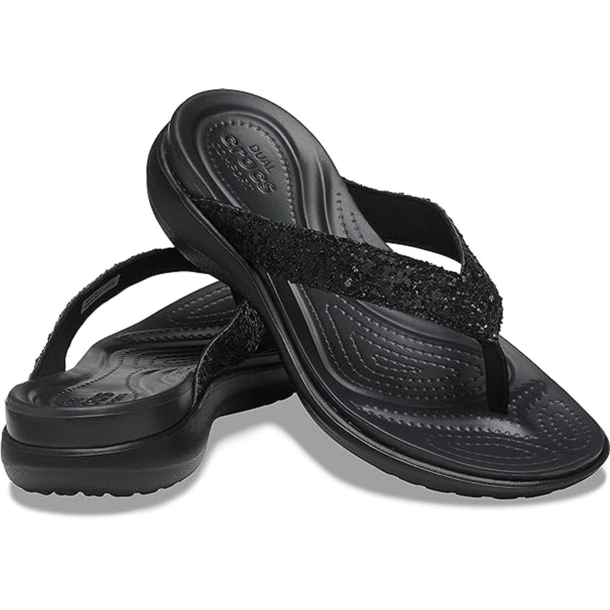 crocs Women Capri Fashion Sandal V Sporty Flip W Mamt