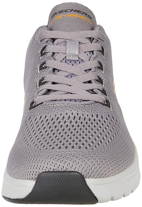 Skechers Ultra Groove - TEMPL Men's Shoes Grey Yellow(232032-GYYL)