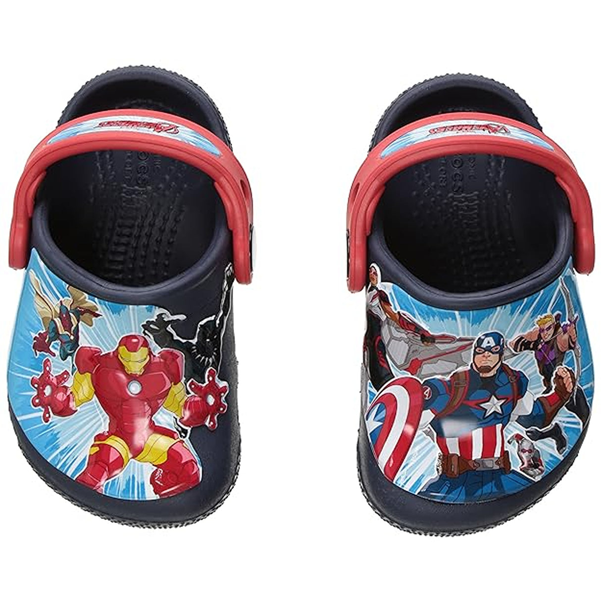 crocs Unisex-Child Crocsfunlab Marvel Avengers Clogs