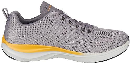 Skechers Ultra Groove - TEMPL Men's Shoes Grey Yellow(232032-GYYL)