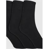 Skechers Cotton Mens Short Socks S20037Id-Blk L, Black(S20037ID-BLK_L)