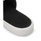 Puma Men-Adult Royalcat Comfort Lime Sheen-White-Black Slide (39769402)