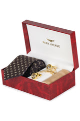 Park Avenue Tie Gift Set by Raymond (PZYG03360-K1_)