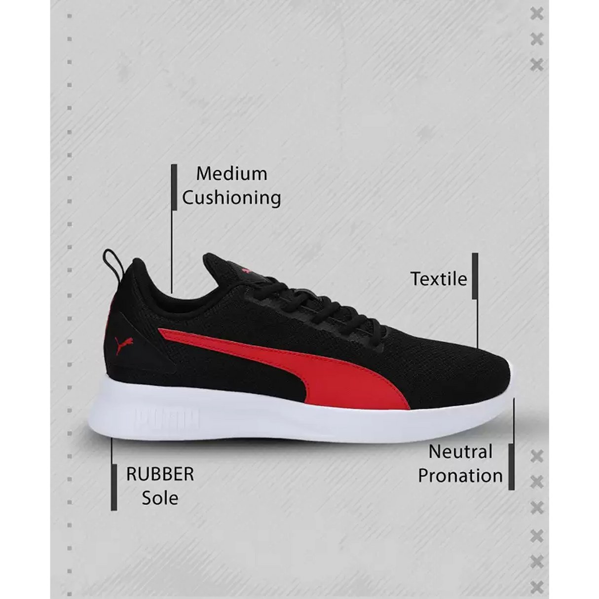 Puma Unisex-Adult BlazeRunning Shoe (19511003)