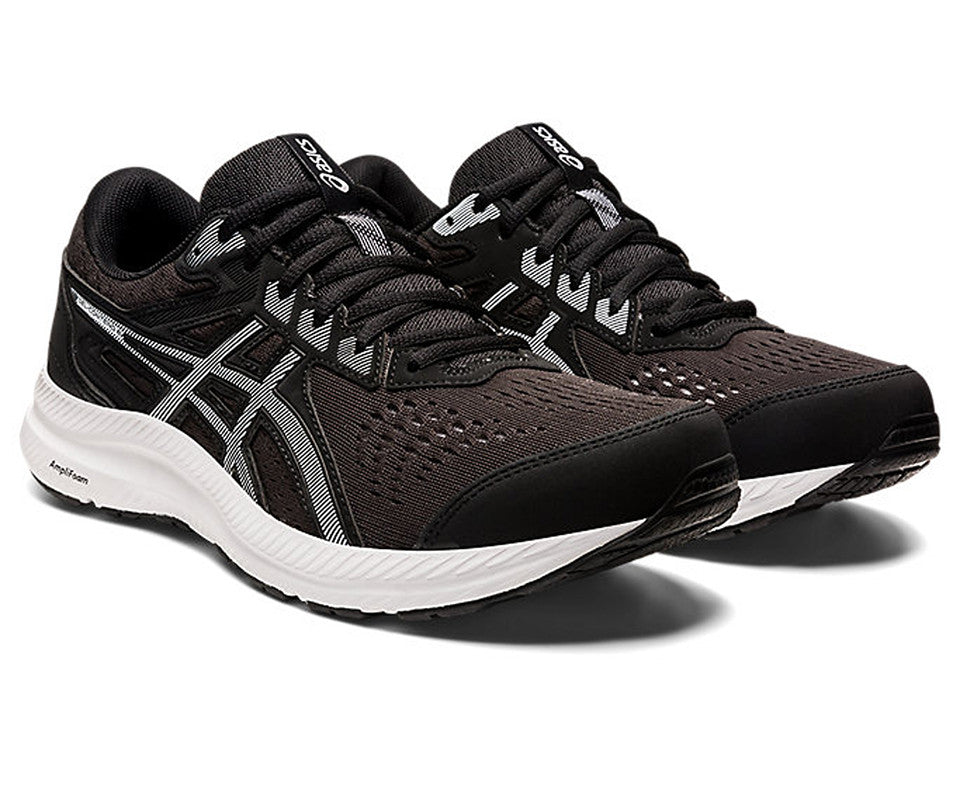 ASICS GEL-CONTEND 8 Black/White Sports Running Shoe