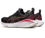 ASICS GEL-CUMULUS 25  Black/Electric Red Sports Running Shoe