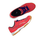 ASICS Gel-Courtmov+ Badminton Shoe Electric Red/Drive Blue Sports Running Shoe