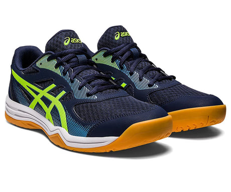 ASICS UPCOURT 5 Midnight/Hazard Green Sports Running Shoe