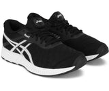 ASICS FLEX C Black/White Sports Running Shoe