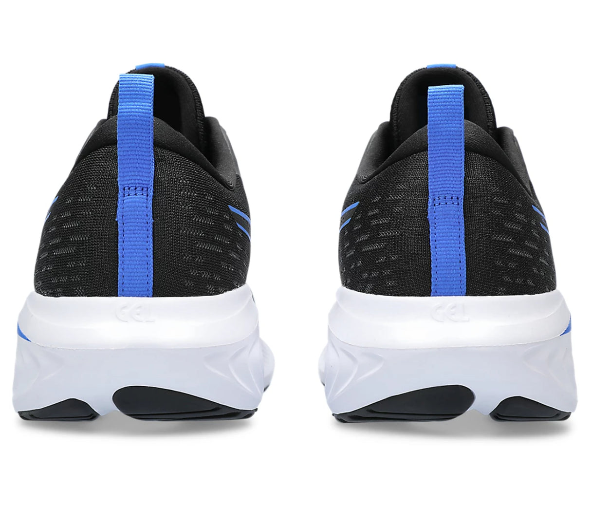 Asics GEL-EXCITE 10 Sports Running Shoes Black/Illusion Blue 1011B600