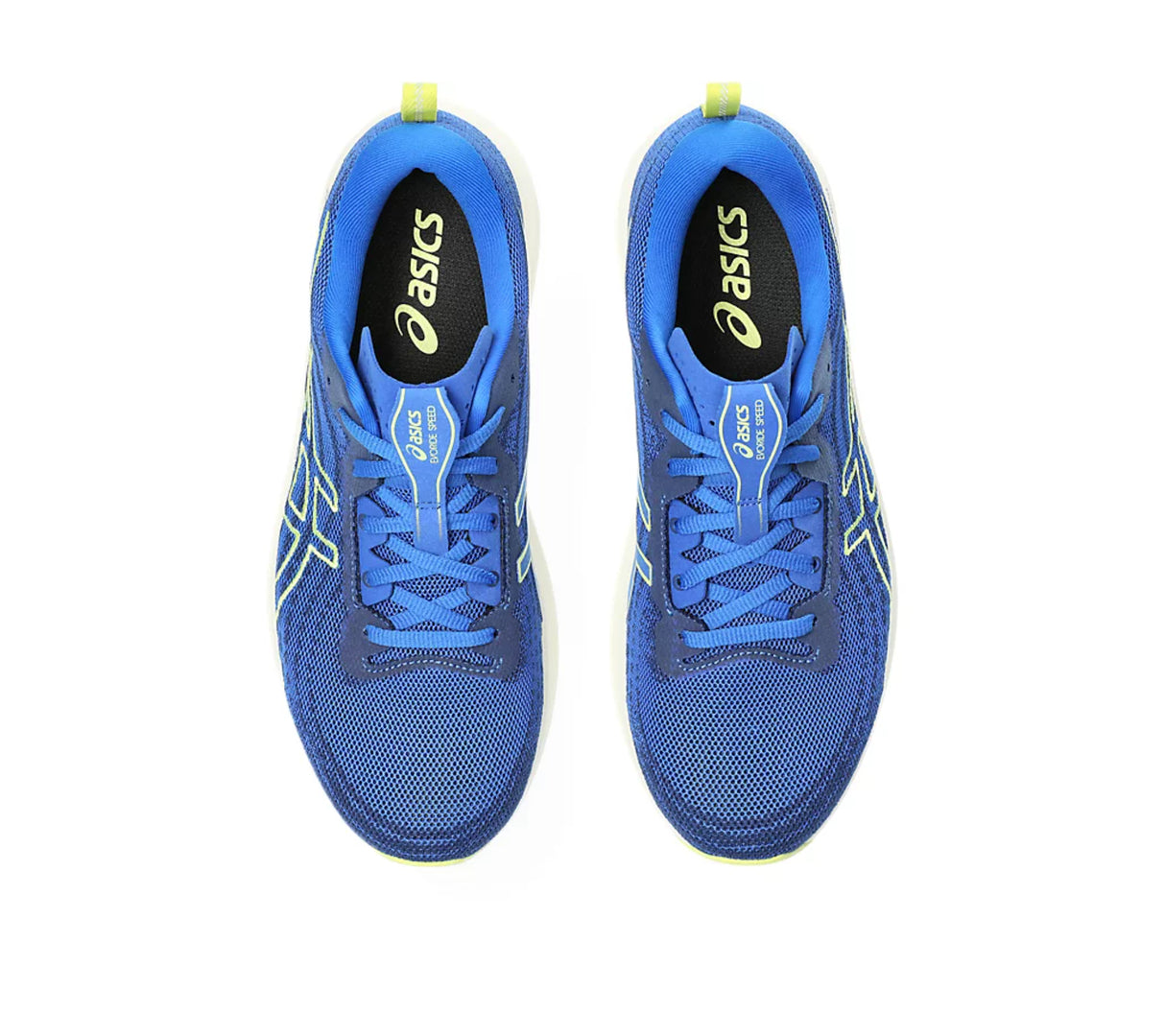 Asics EVORIDE SPEED Sports Running Shoes Illusion Blue/Glow Yellow 1011B612
